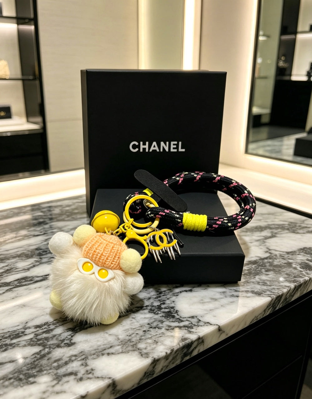 Chanel Vintage Keychain