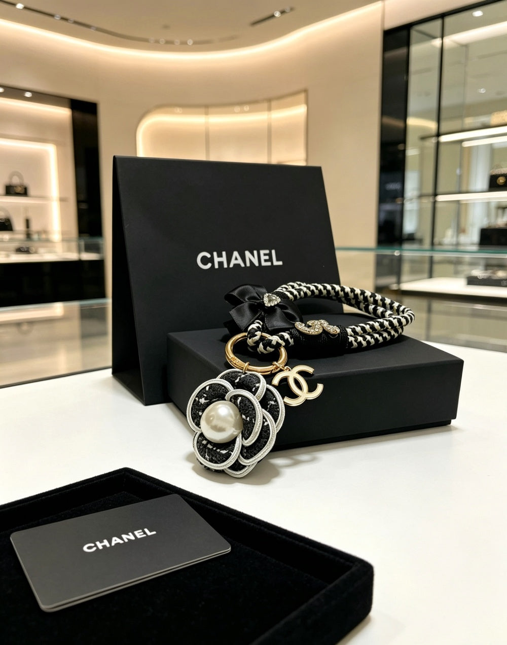 Chanel Vintage Keychain