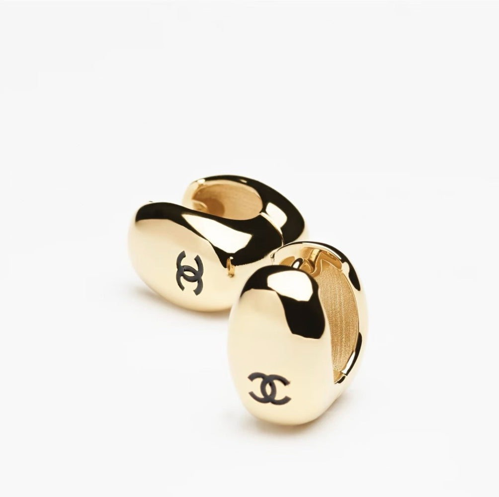 Chanel Double C Earrings