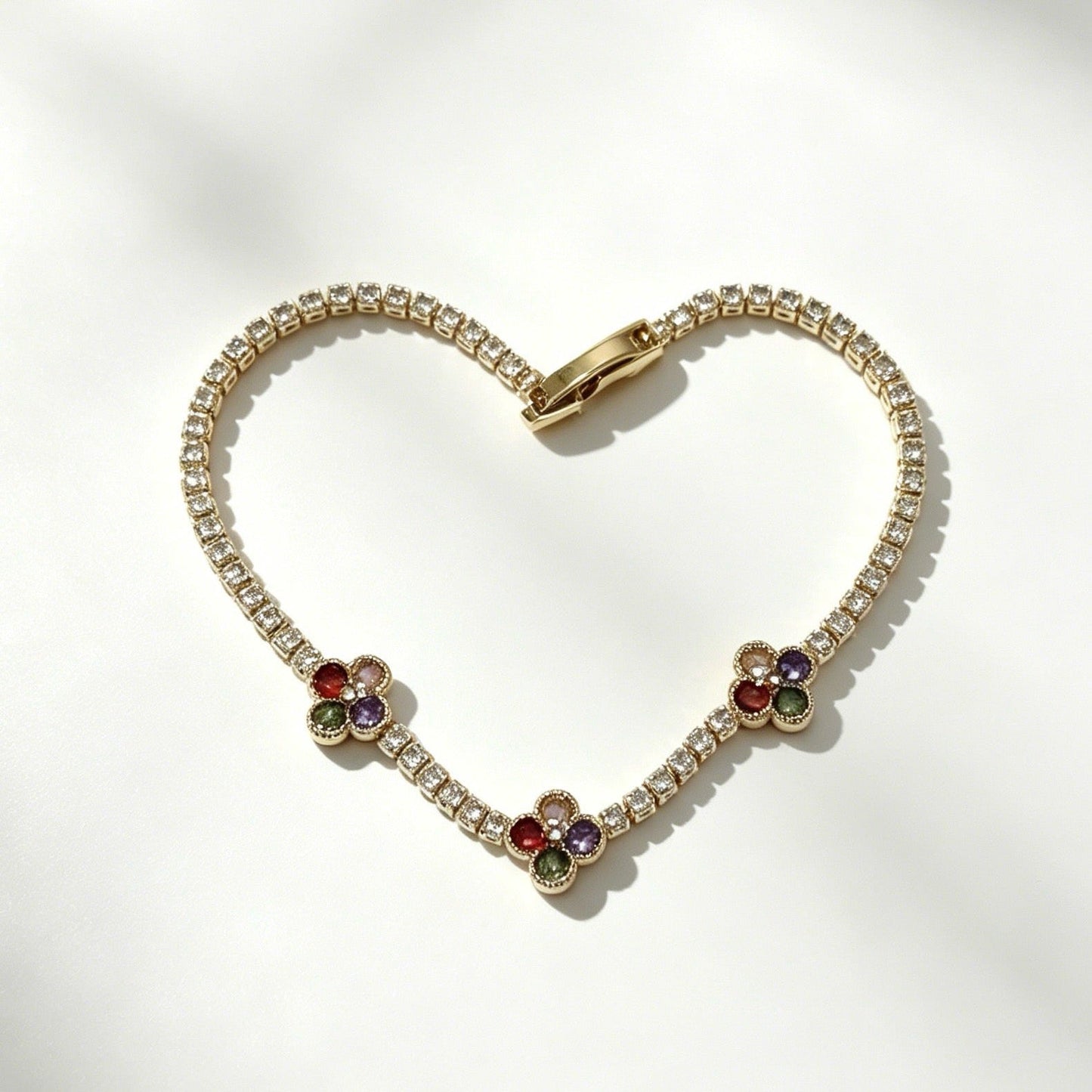 Van Cleef & Arpels-style Clover Bracelet