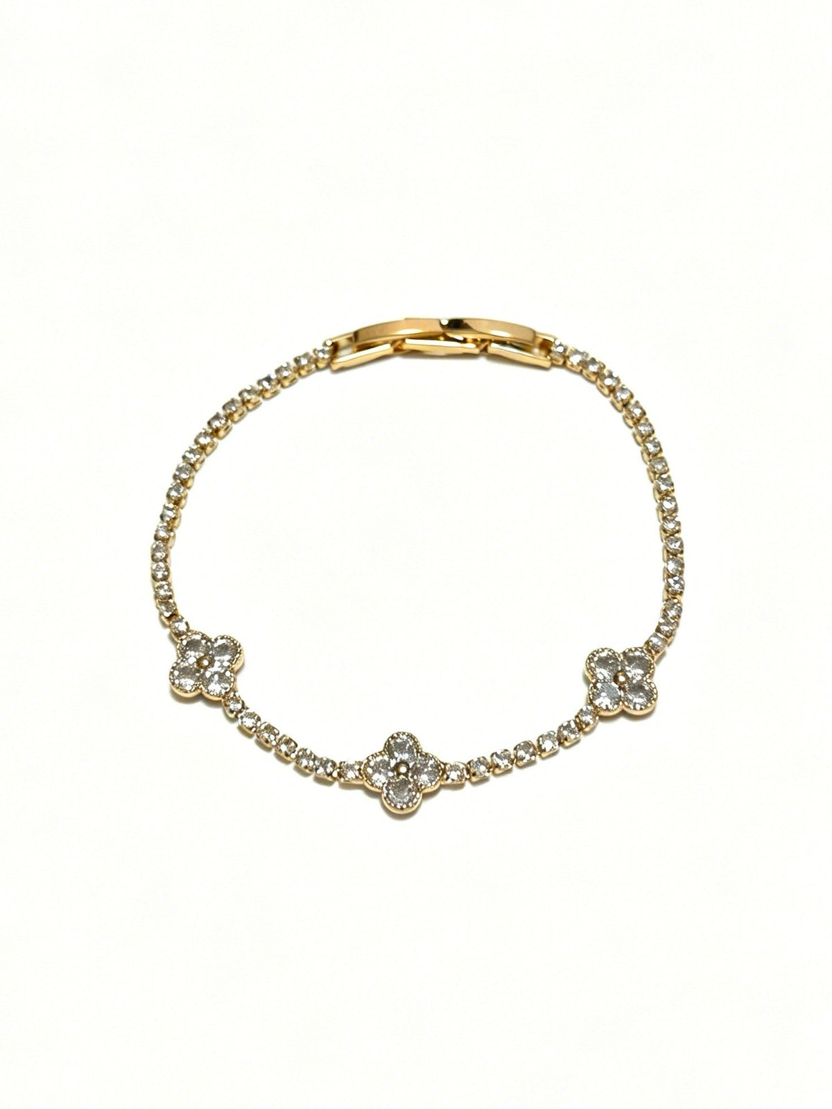 Van Cleef & Arpels-style Clover Bracelet