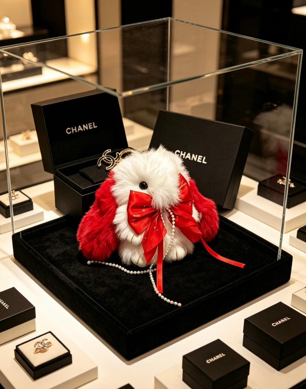Chanel Vintage Keychain
