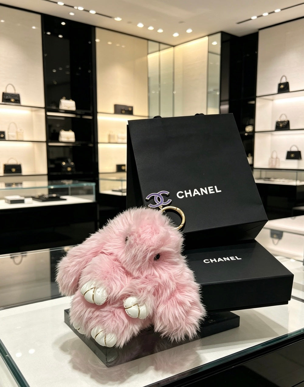 Chanel Vintage Keychain
