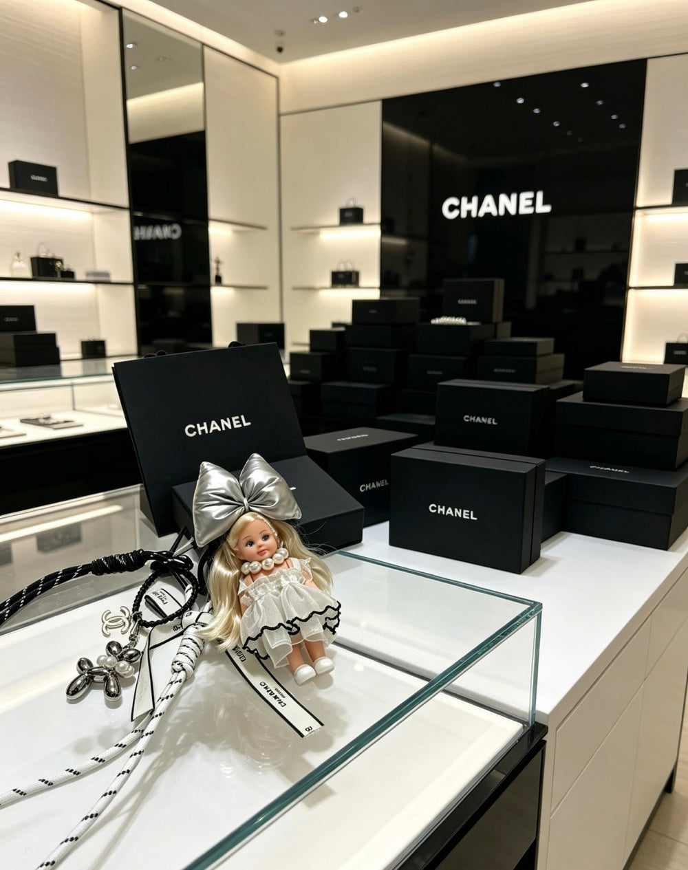 Chanel Vintage Keychain