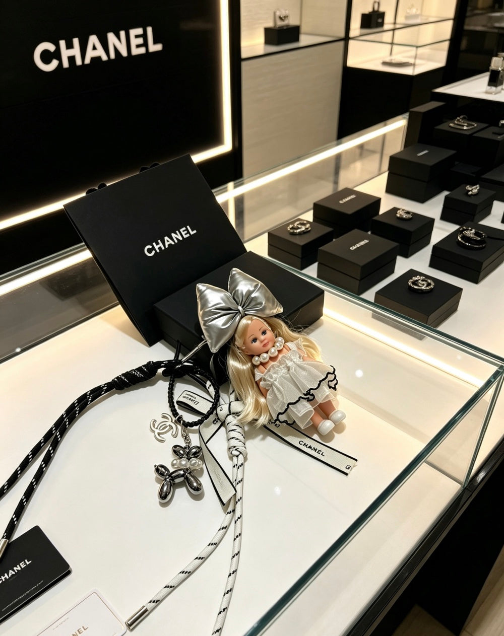 Chanel Vintage Keychain