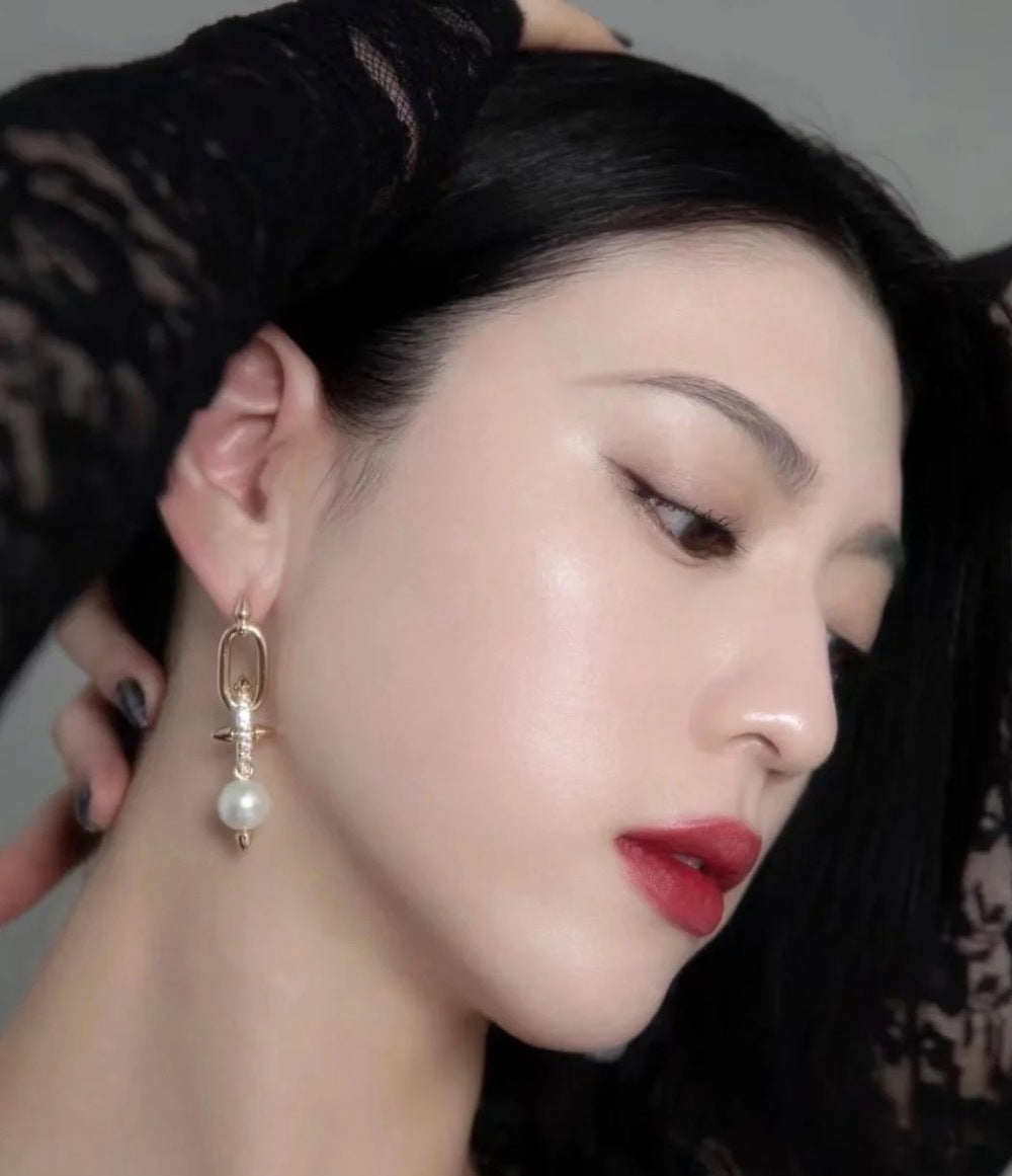 Tiffany & Co. 925 Silver Pearl Earrings
