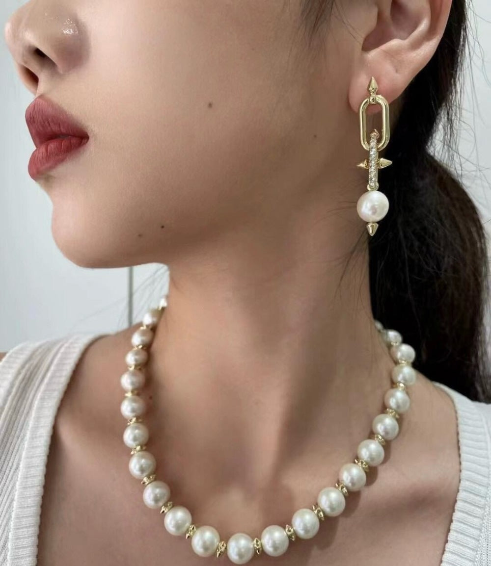Tiffany & Co. 925 Silver Pearl Earrings
