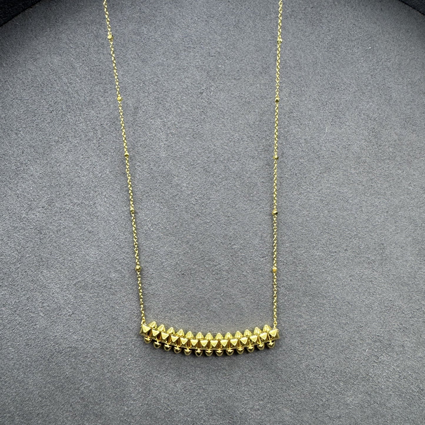 Cartier-style Bullet Necklace