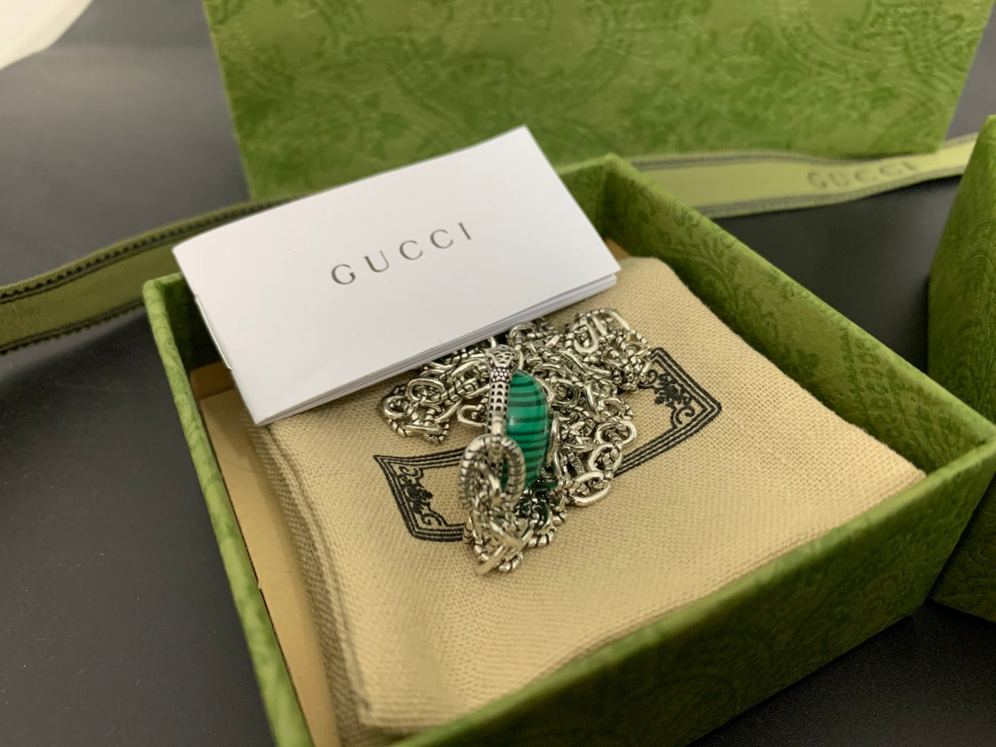 Gucci Vintage Double G Necklace
