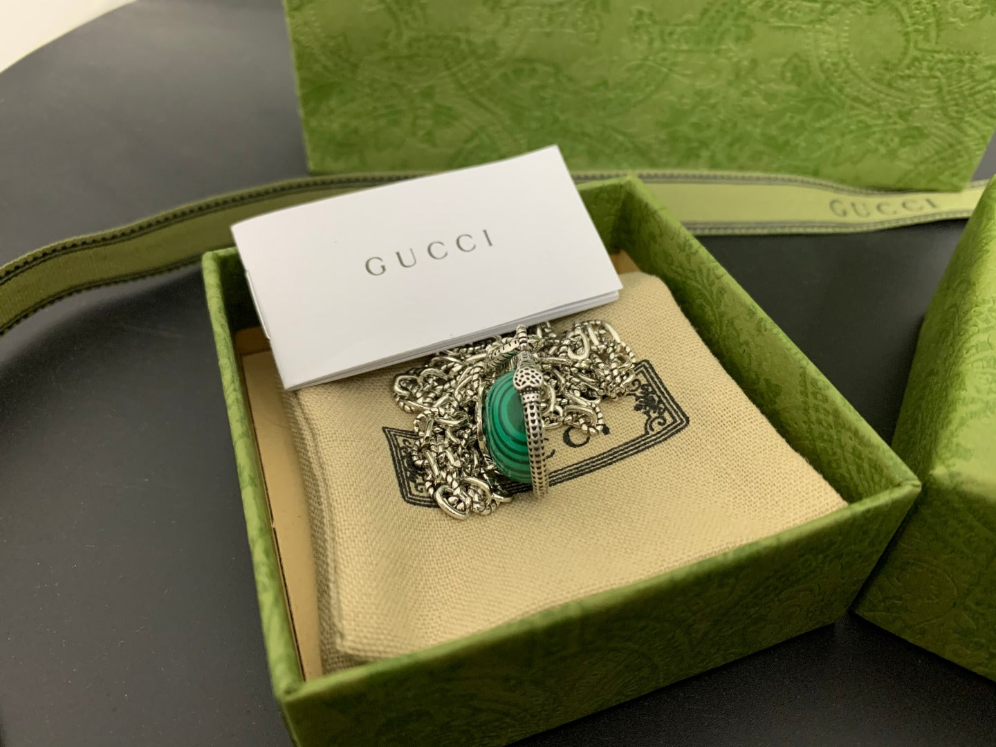 Gucci Vintage Double G Necklace