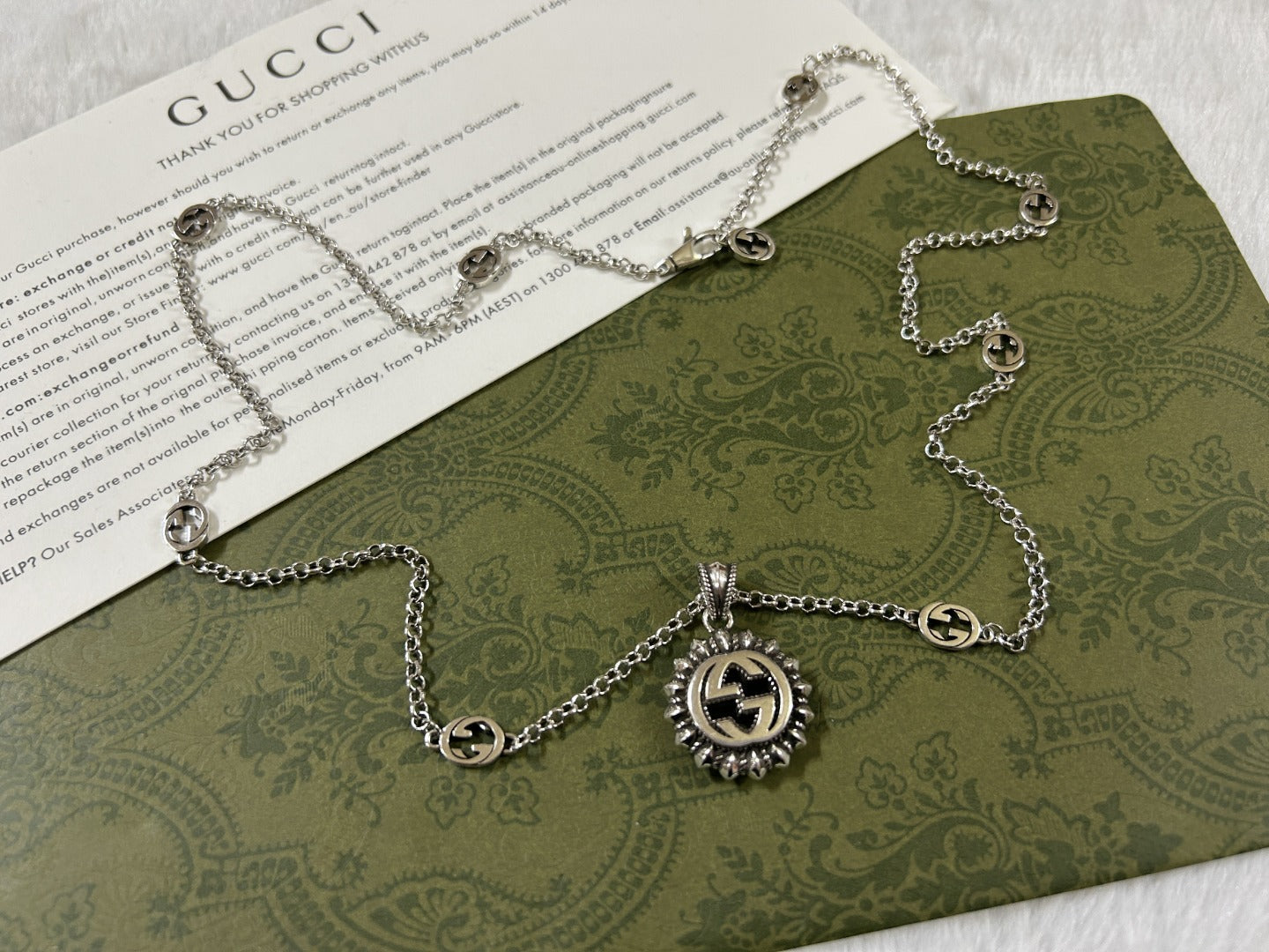 Gucci Double G Necklace