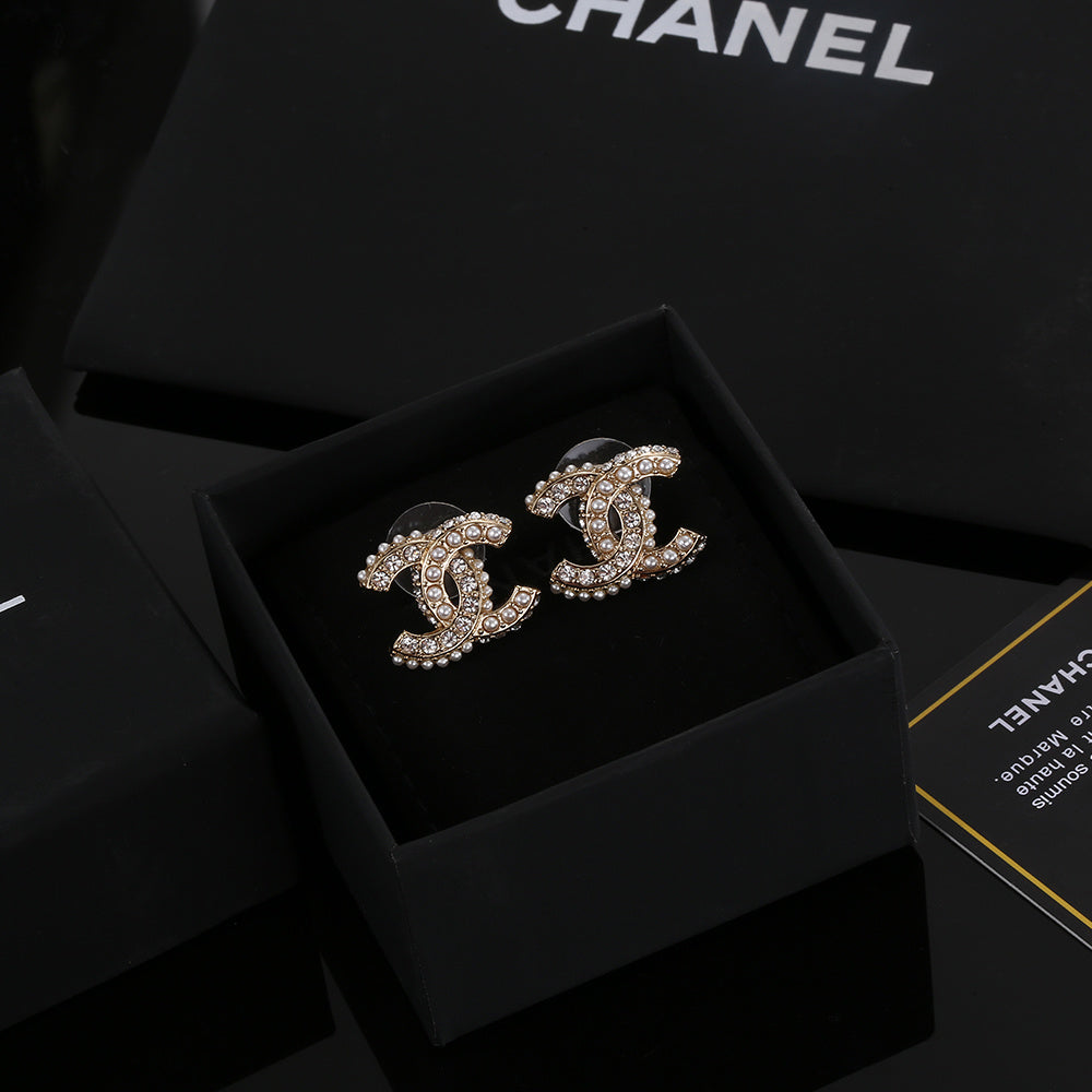 Chanel Brass Earrings