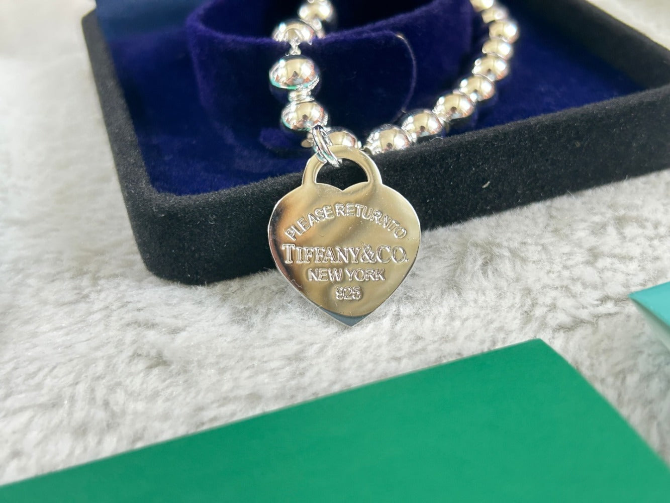 Tiffany & Co. 925 Silver Heart Necklace