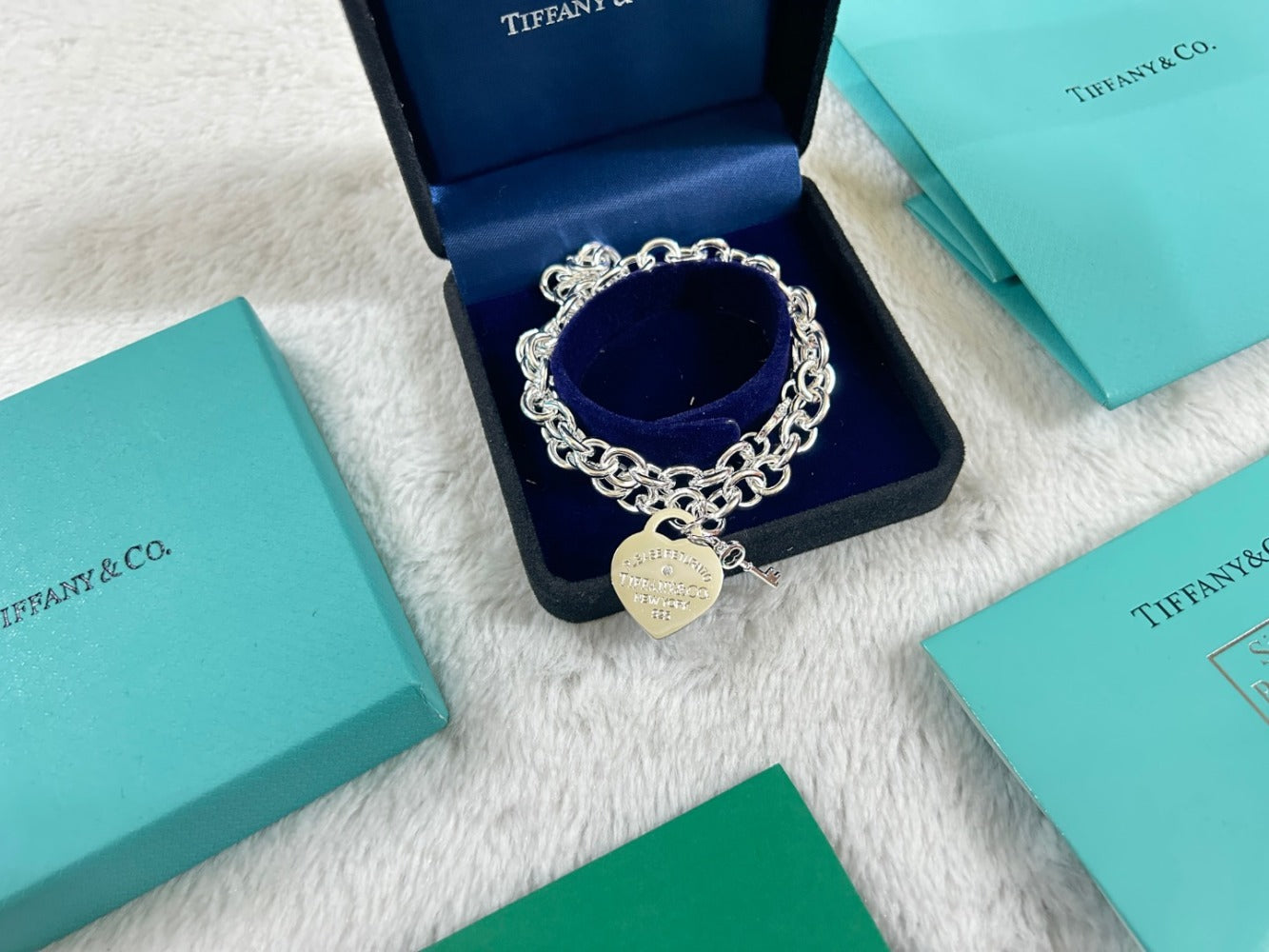 Tiffany & Co. 925 Silver Heart Necklace