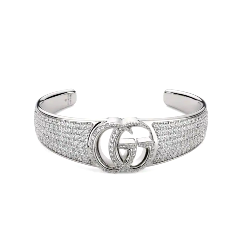 Gucci Crystal Double G Bracelet