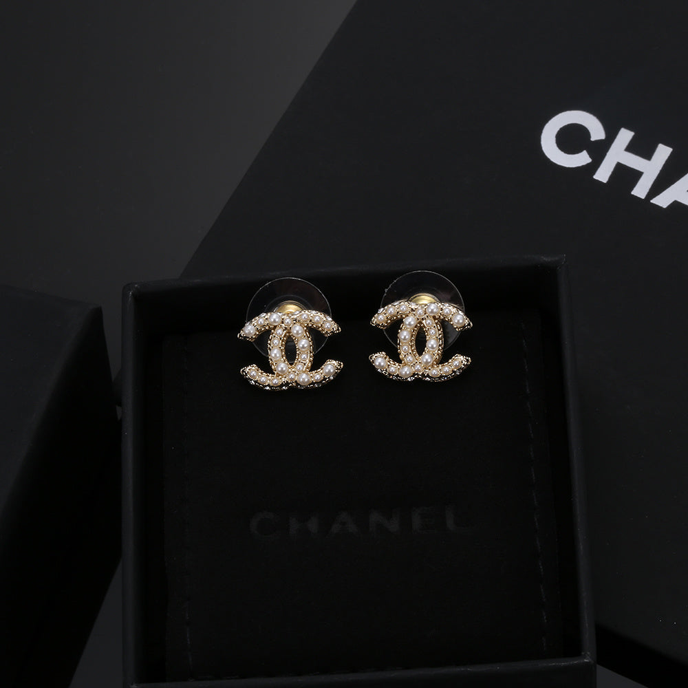Chanel 925 Silver Earrings