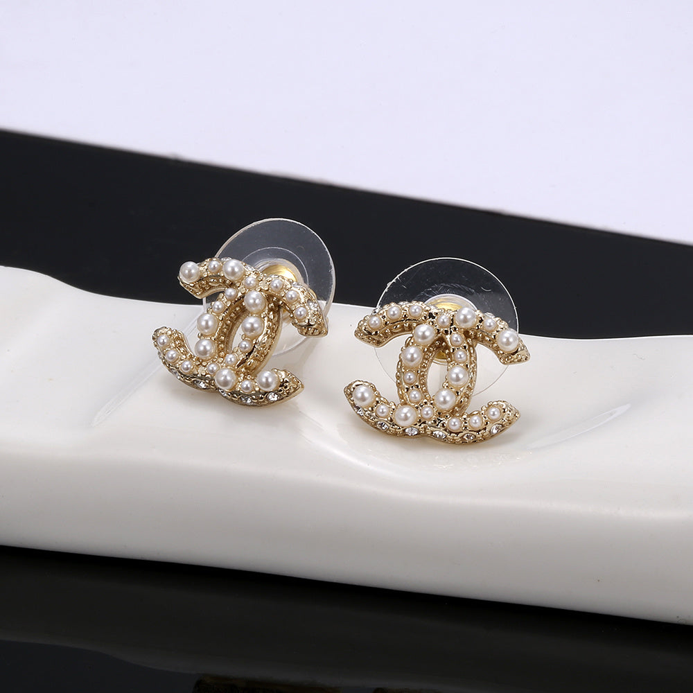 Chanel 925 Silver Earrings