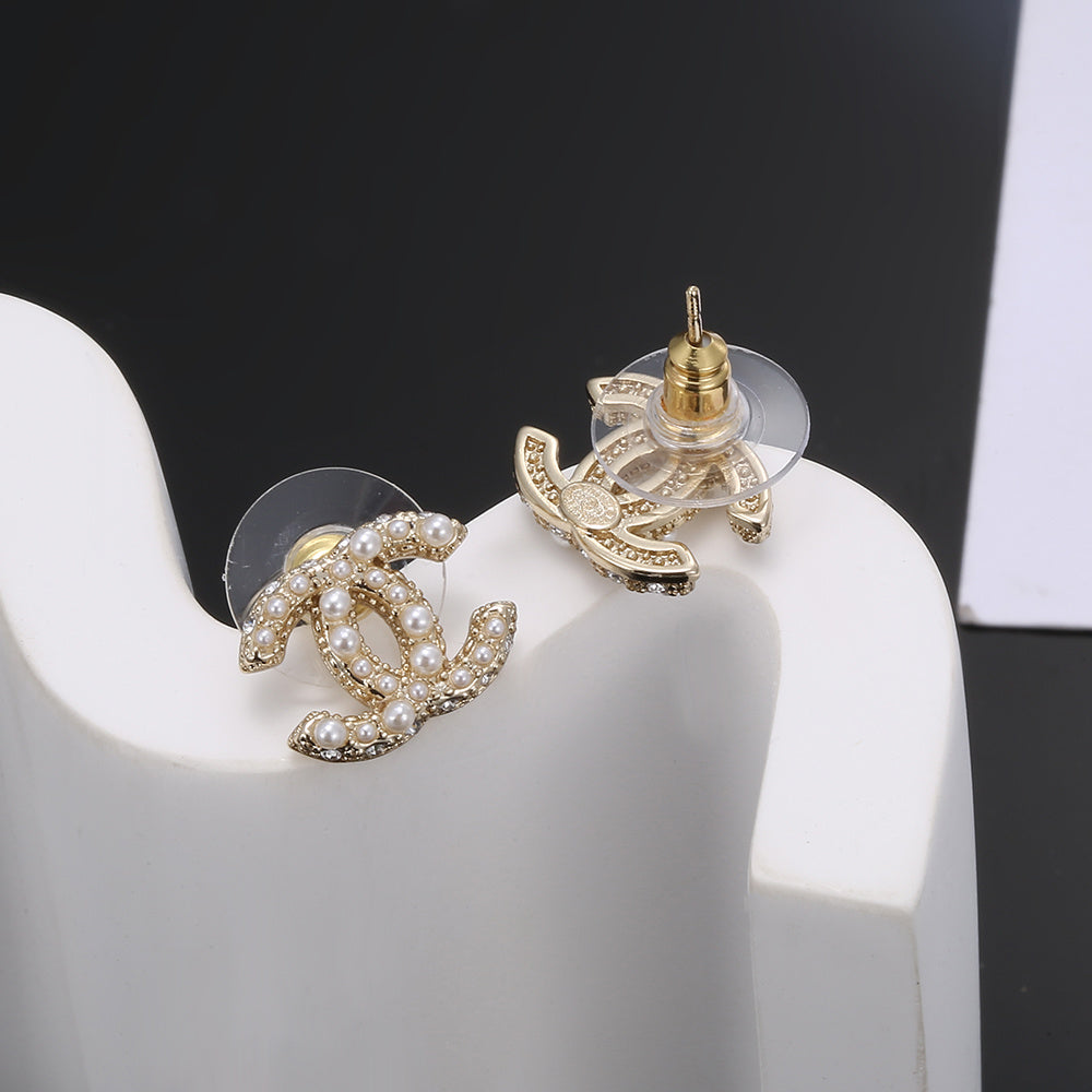 Chanel 925 Silver Earrings