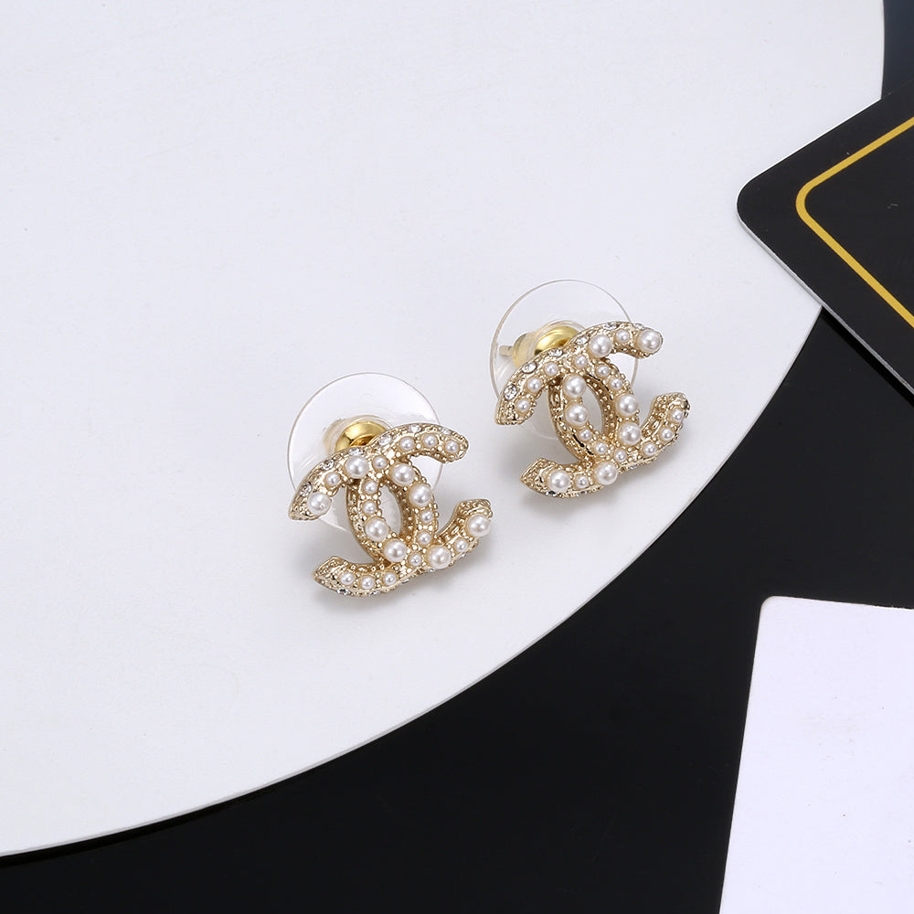Chanel 925 Silver Earrings