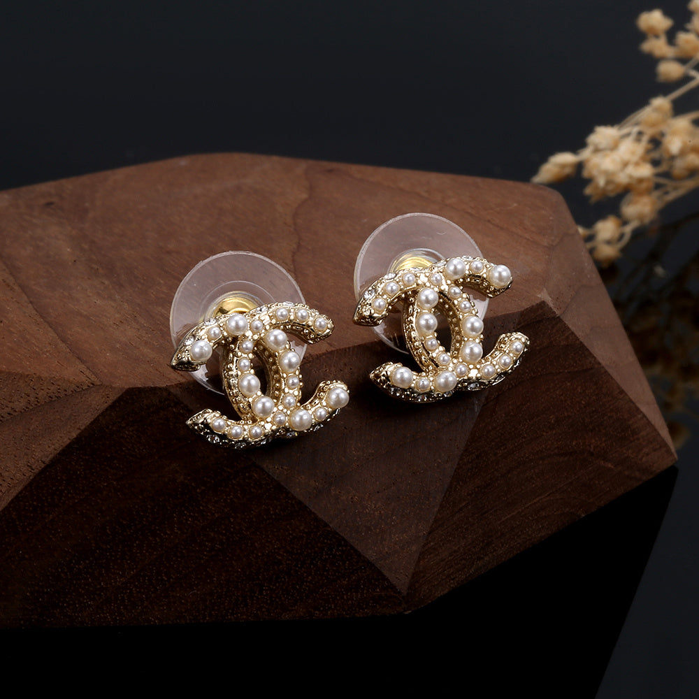 Chanel 925 Silver Earrings