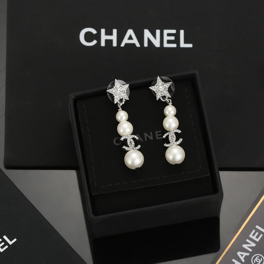 Chanel Brass Earrings