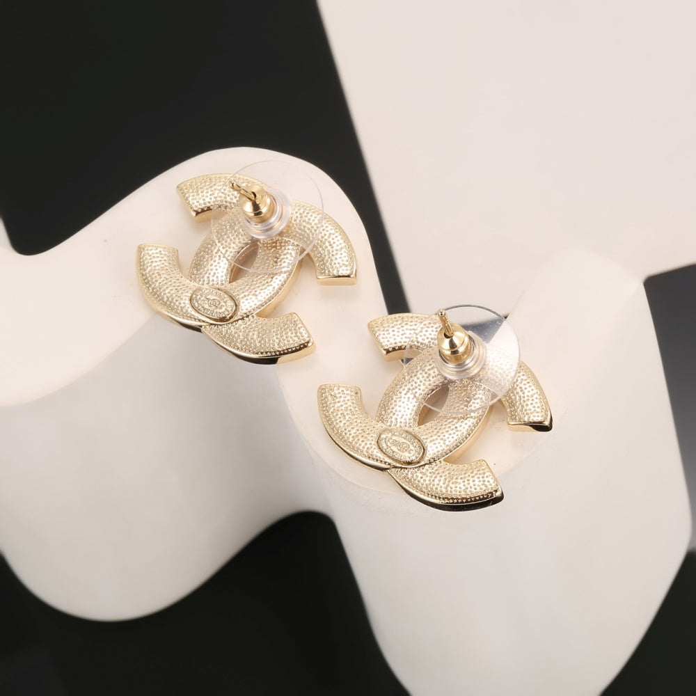 Chanel Double C Earrings