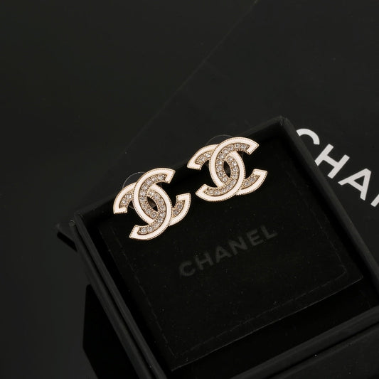 Chanel Double C Earrings