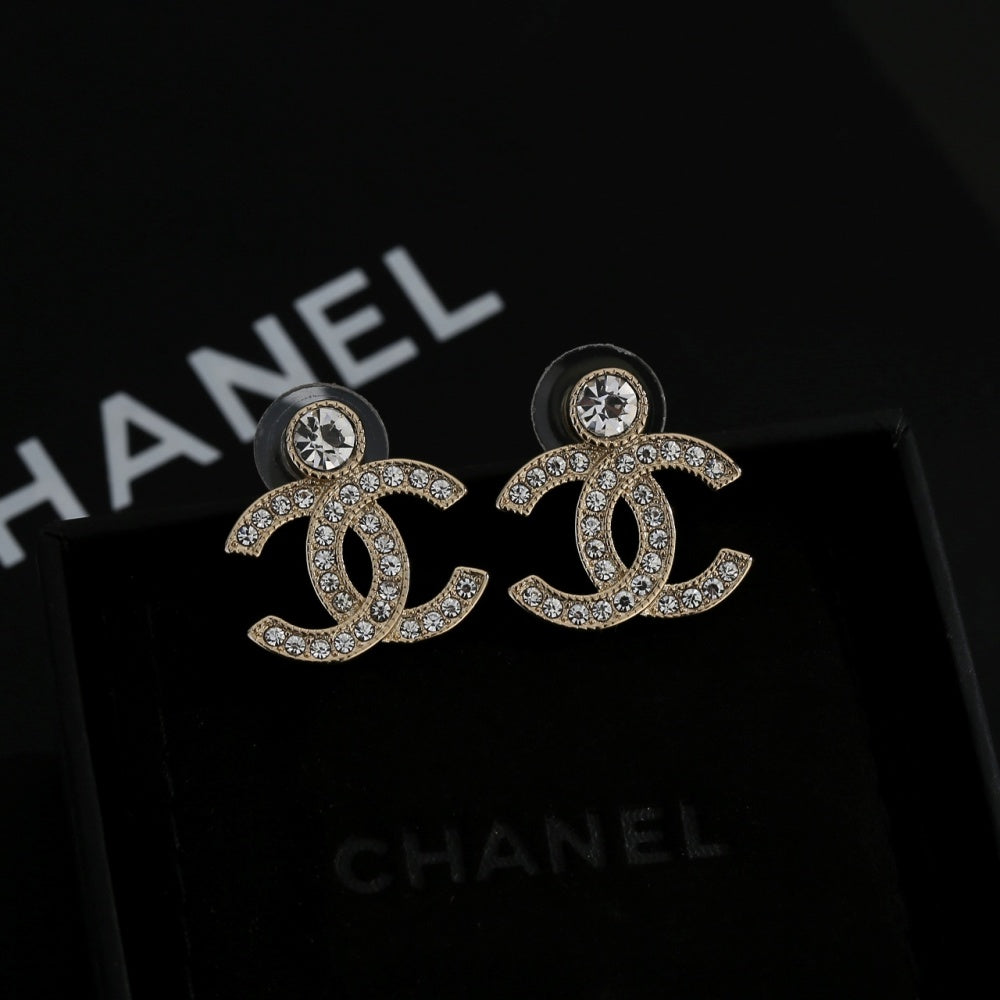 Chanel Brass Earrings