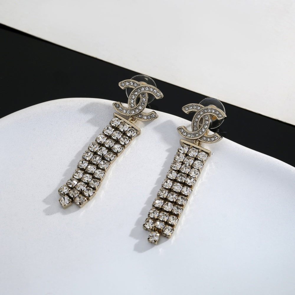 Chanel Brass Earrings