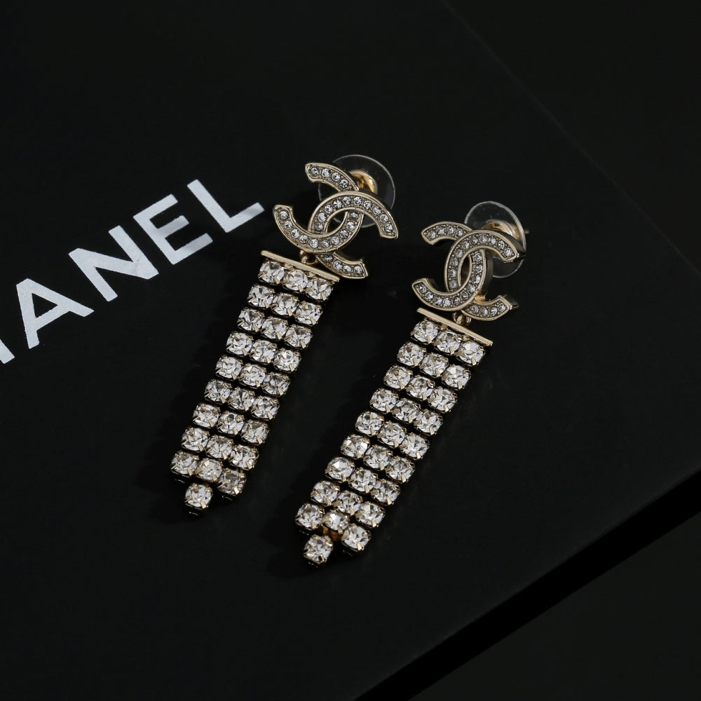 Chanel Brass Earrings