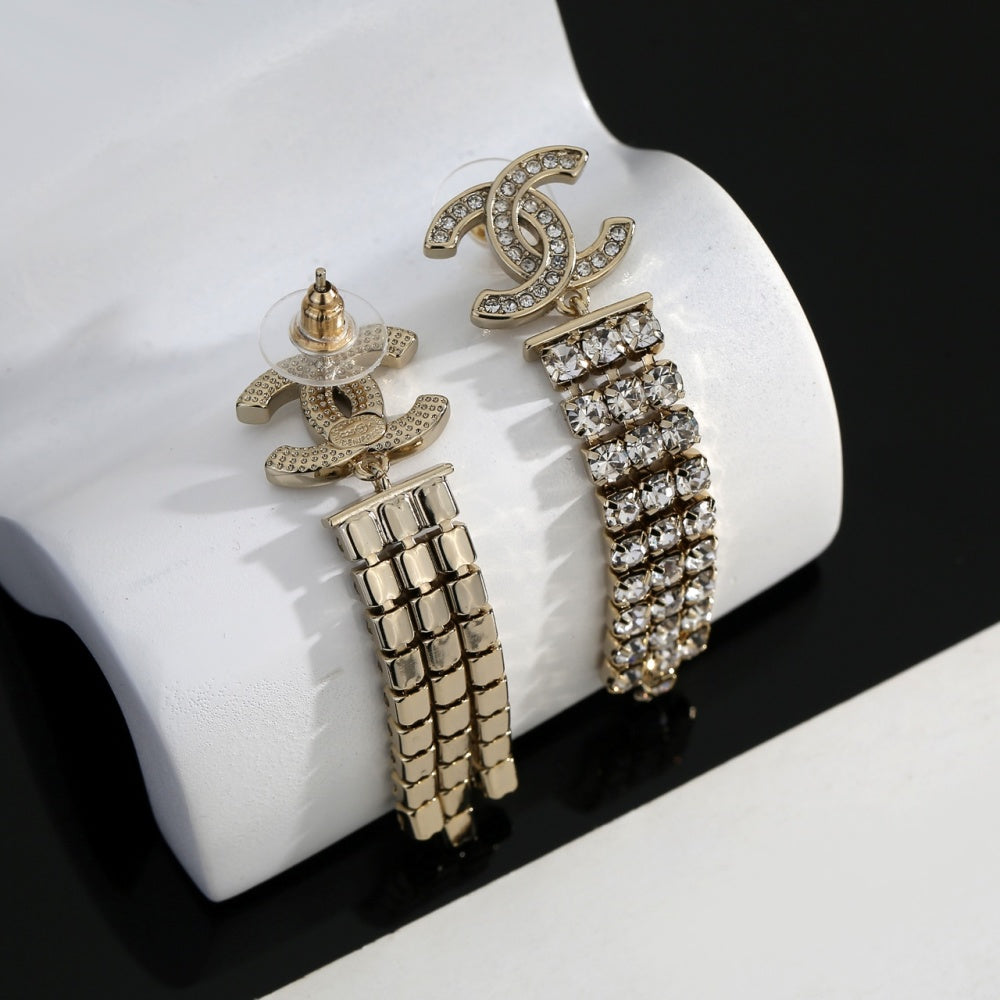 Chanel Brass Earrings