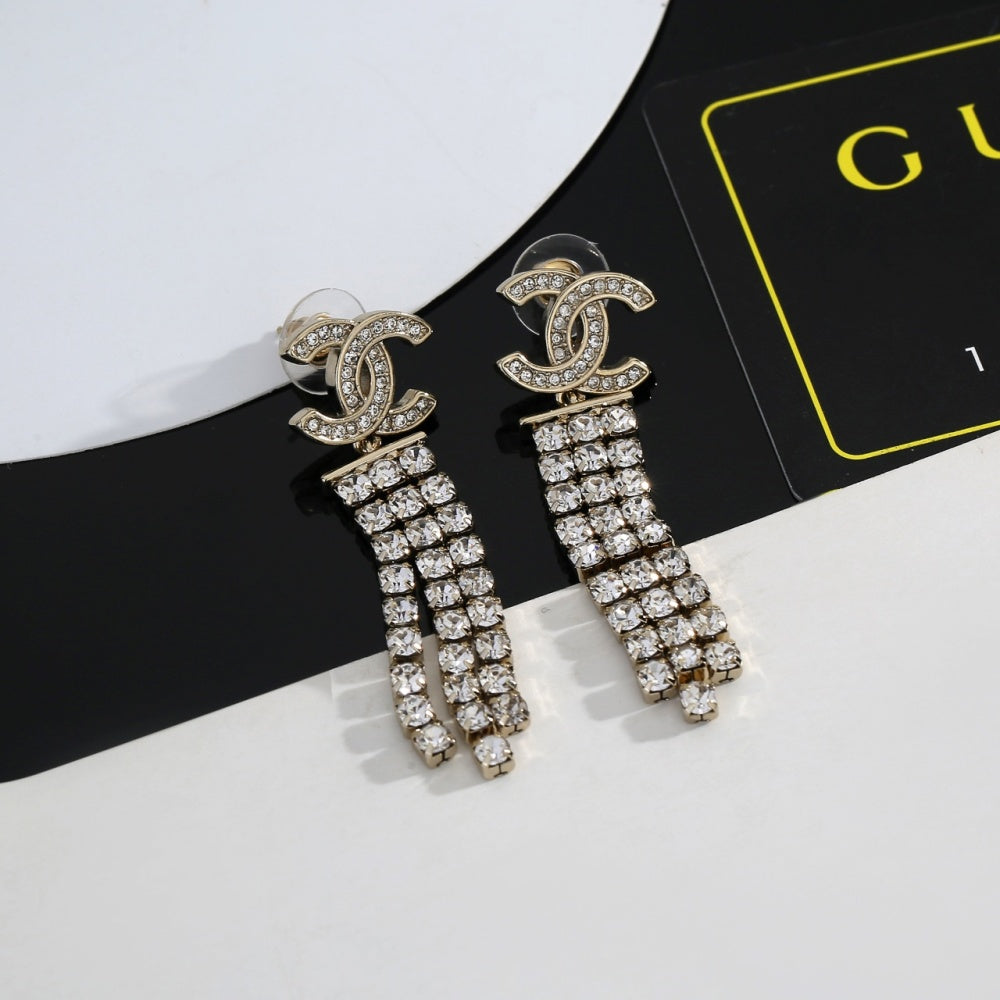 Chanel Brass Earrings